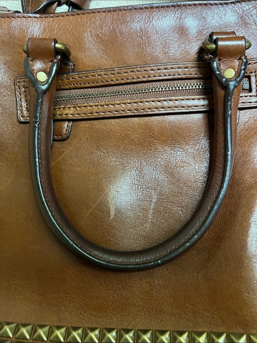 COACH Legacy Mini Studded Tanner Bag - Picture 11 of 14